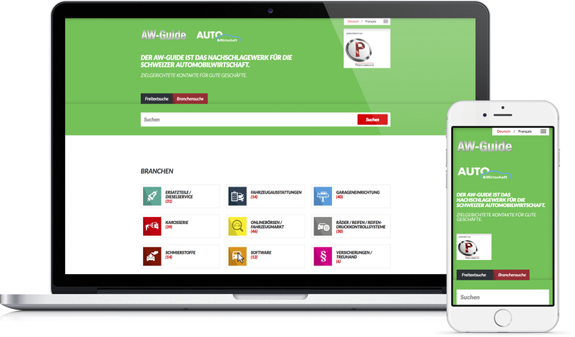 A&W GUIDE ONLINE AUFTRITT (SCHWEIZ)